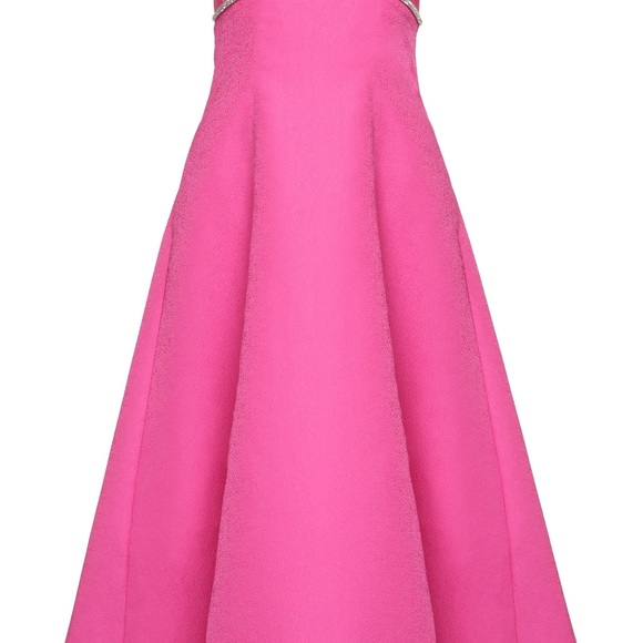 Self-Portrait Dresses & Skirts - Self-Portrait Pink Textured Diamante Dress